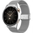 Металический браслет с чехлом для часов Huawei Watch GT 3 42mm, Silver