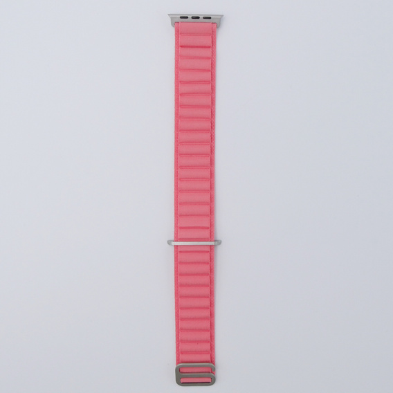 Нейлоновый ремешок для Apple Watch 1/2/3/4/5/6/7/8/SE/ULTRA 42/44/45/49 мм, розовый
