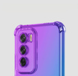Чехол для Oppo Reno 12 Pro, Gradient Dropproof, Фиолетовый / синий