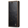 Флип-кейс CASEME для Samsung Galaxy S10+ Plus, Waxy Textured, кофе