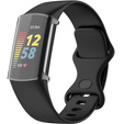 Чехол со встроенным стеклом для Fitbit Charge 5, прозрачный