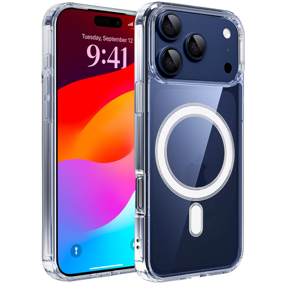 Магнітний чохол TPU + Акрил для iPhone 17 Pro Max