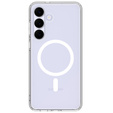 Гібридний чохол Spigen Ultra Hybrid MagSafe для Samsung Galaxy S25 Ultra, прозорий / білий