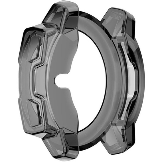 Etui TPU Frame do Garmin Instinct, Transparent Black