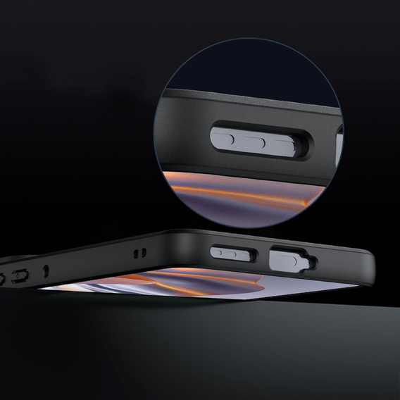 Чoхол до Motorola Edge 50 Neo / Motorola ThinkPhone 25, Fusion Hybrid, прозорий / чорний