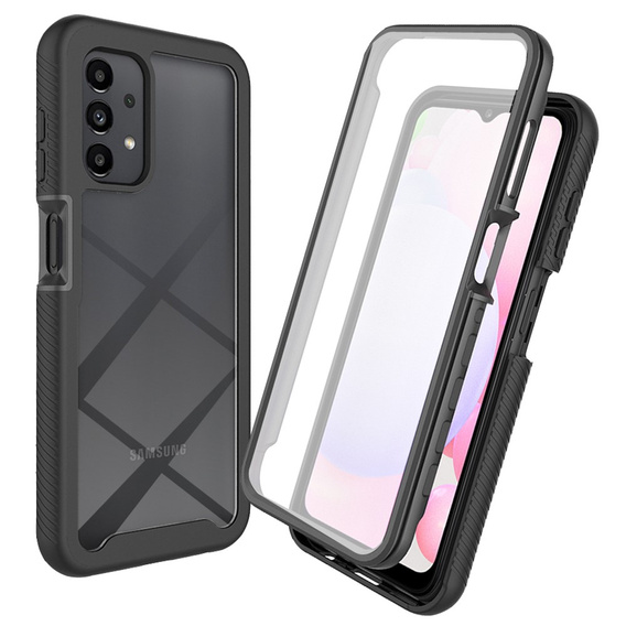 Чoхол Shockproof до Samsung Galaxy A13 4G, із захисним екраном, м'яти