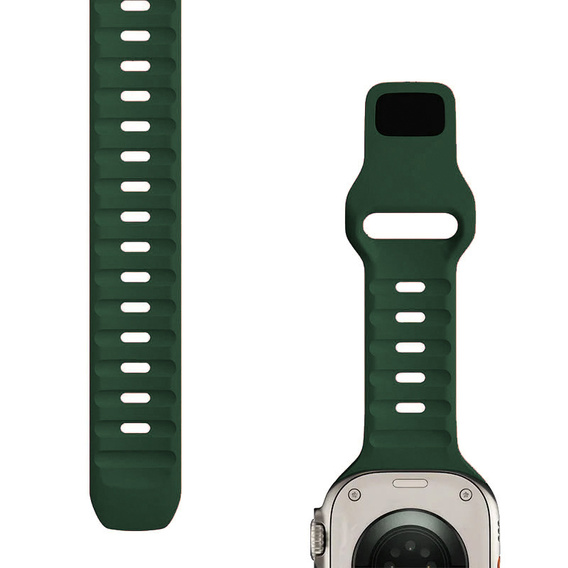 Ремінець  Hollow Apple Watch 1/2/3/4/5/6/7/8/SE/ULTRA 42/44/45/49MM, Green