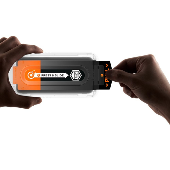 Закаленное стекло Spigen Glas.tR EZ Fit Pro HD 2-Pack для Samsung Galaxy S25 FE