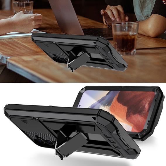 Бронированный чехол для Samsung Galaxy S25, R-JUST, чёрный