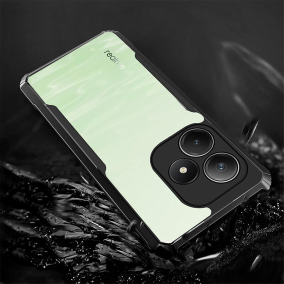 Чехол до Realme C63, AntiDrop Hybrid, чёрный
