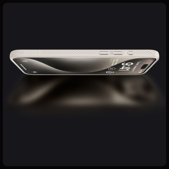 Чехол Spigen до iPhone 15 Pro Max, Liquid Air, чёрный