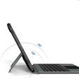 Чехол + клавиатура Galaxy Tab S9+, NILLKIN Bumper Pen Slot, чёрный