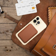 Urban Armor Gear Wallet MagSafe для iPhone, серебристый