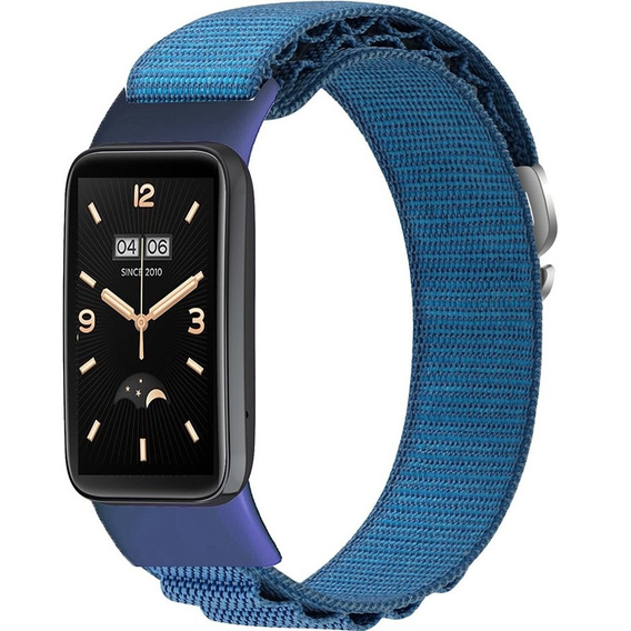 Нейлоновый ремешок для Xiaomi Mi Band 7 Pro, синий