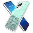Чехол до Xiaomi 13 Lite, Glittery, зелёный