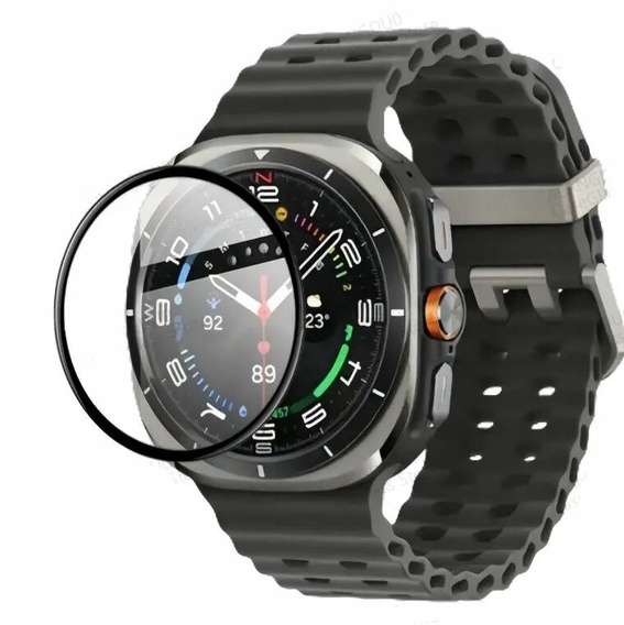 2x Гибридное стекло ERBORD для Samsung Galaxy Watch Ultra 47mm (2025 / 2024)