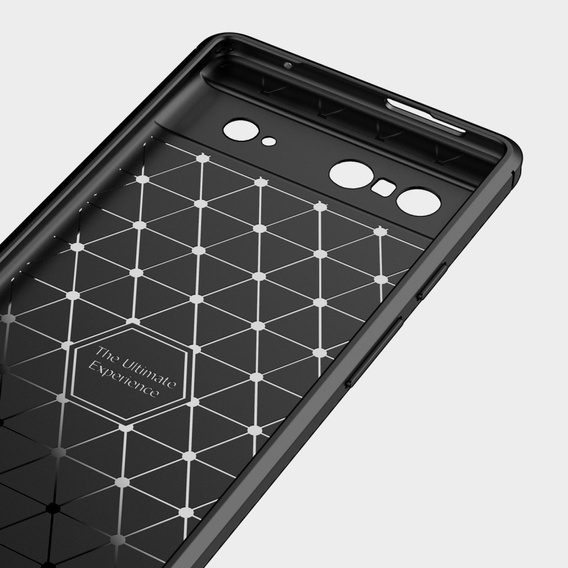 Чехол до Google Pixel 7, Carbon, чёрный
