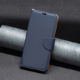 Чохол-книжка для Samsung Galaxy A55 5G, Wallet Litchi Leather, темно-синій