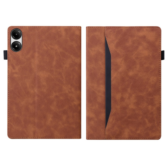 Чохол для Xiaomi Redmi Pad Pro / Xiaomi Poco Pad, Classic, з місцем для стилуса, коричневий
