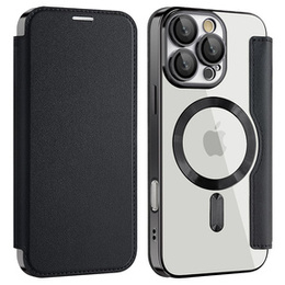 Откидной чехол для iPhone 16 Pro, RFID Wallet MagSafe CamShield, чёрный