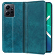 Чехол до Xiaomi Redmi Note 12 4G, Wallet Litchi Leather, зелёный