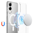 Чохол для Samsung Galaxy S25 Edge, Fusion Hybrid, для MagSafe, прозорий