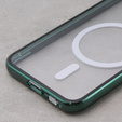 Магнітний чохол Dual Glass MagSafe для Samsung Galaxy S23, зелений