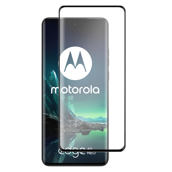 Закаленное стекло Full Glue do Motorola Edge 40 Neo, Black
