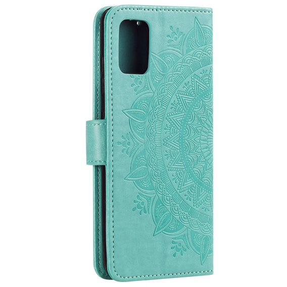 Чохол-книжка для Oppo Reno6 5G, Mandala, зелений