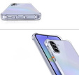 Чехол для Samsung Galaxy A36, Erbord Dropproof, прозрачный + стекло