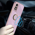 Чoхол до Xiaomi Redmi Note 11 Pro 4G/5G, Electro Ring, фіолетовий