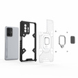 Панцирный чехол Honeycomb для Xiaomi 11T / 11T Pro, White