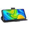 Откидной чехол для Xiaomi Redmi Note 9, Card Slot, чёрный