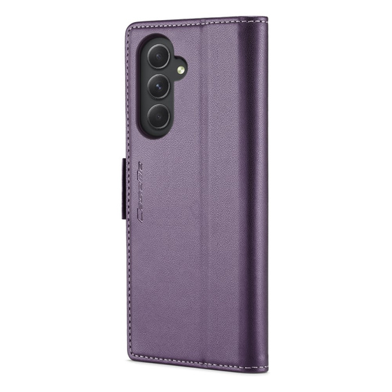 CASE фліп-чохол для Samsung Galaxy A54 5G, Litchi Wallet, фіолетовий
