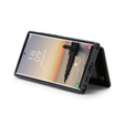 CASEME флип-кейс для Samsung Galaxy S25 Ultra, Litchi Wallet, чёрный