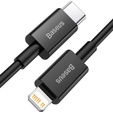 BASEUS Wisdom Kaбель Lightning 1.5M/2.4A (2 sztuki) - White