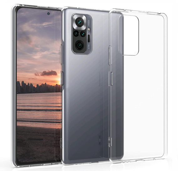 Тонкий корпус для Xiaomi Redmi Note 10 Pro, Slim, прозрачный