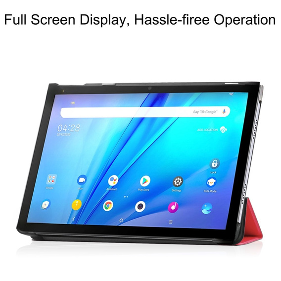 Чехол для TCL Tab 10s 9081X / TCL Tab 10s 9080G 2021, Smartcase, красный