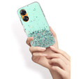 Чoхол до Oppo Reno8 T, Glittery, зелений
