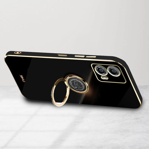 Чoхол до Motorola Moto G53 5G, Electro Ring, чорний