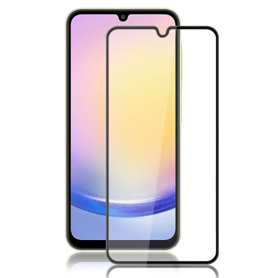 Загартоване скло Mocolo Full Glue для Samsung Galaxy A25 5G, чорна рамка
