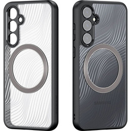 Чехол DuxDucis для Samsung Galaxy S23 FE, Aimo Case, для MagSafe, прозрачный / черный