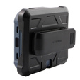 Броньований чохол для Samsung Galaxy Z Flip 4 5G, Dexnor Clip Holder, темно-синій