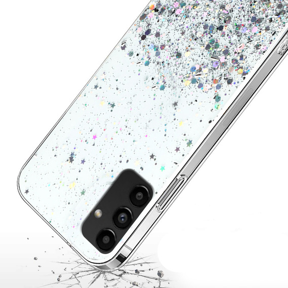 Чoхол до Samsung Galaxy A04S / A13 5G, Glittery, прозорий
