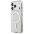 Чехол Guess IML Glitter Pearl Strap MagSafe для iPhone 17 Pro Max