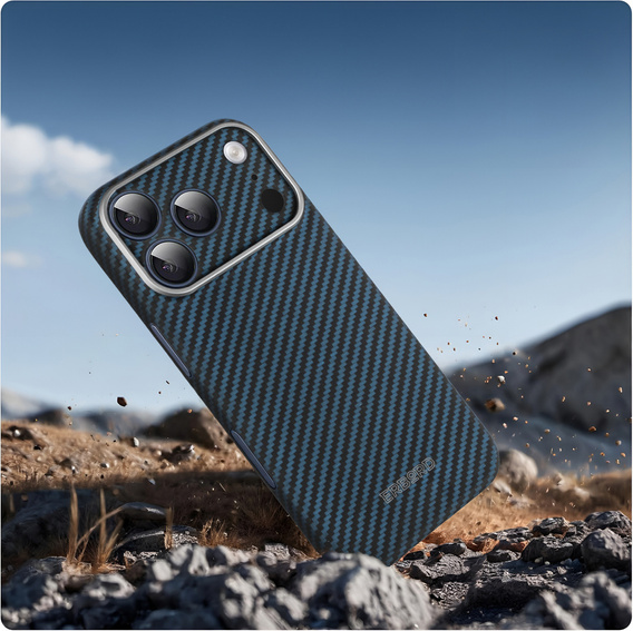 Чехол для MagSafe ERBORD Full Kevlar для iPhone 17 Pro Max