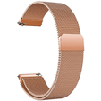 Универсальный миланский браслет 18 мм, розовый rose gold