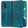 Чохол-фліп для Motorola Moto E13, Split Leather, зелений