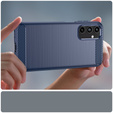 Чехол до Samsung Galaxy A15 4G / 5G, Carbon, синий