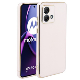 Чохол для Motorola Moto G84 5G, Glamour CamShield, рожевий rose gold